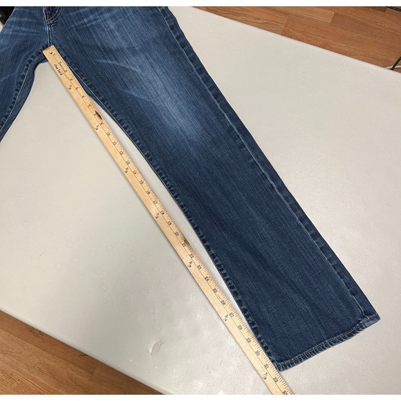 Adriano Goldschmied Jeans Mens 32x32 Straight Leg Blue Wash Denim Stretch - Picture 10 of 10